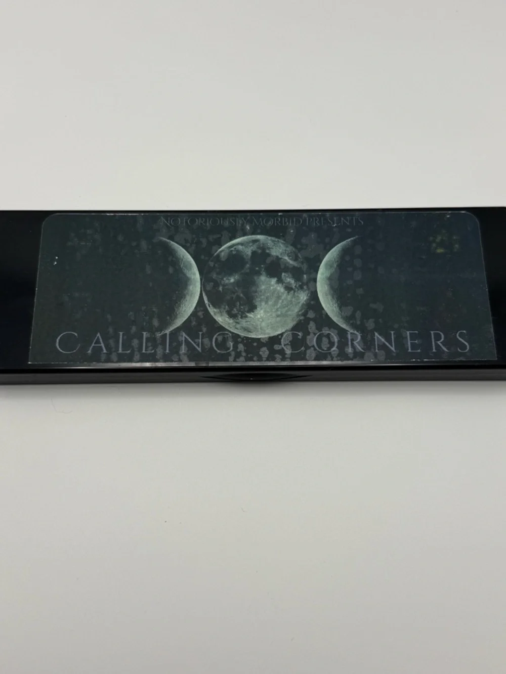 Calling Corners Notoriously Morbid Eyeshadow palette. VERY RARE!